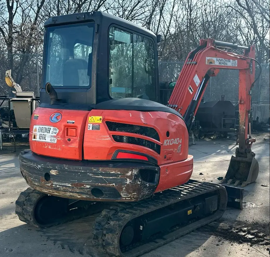 2019 Kubota KX040-4 mini excavator - Image 5