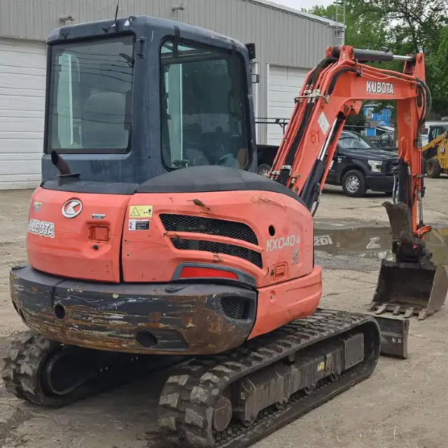 2014 Kubota KX040–4 mini excavator - Image 5