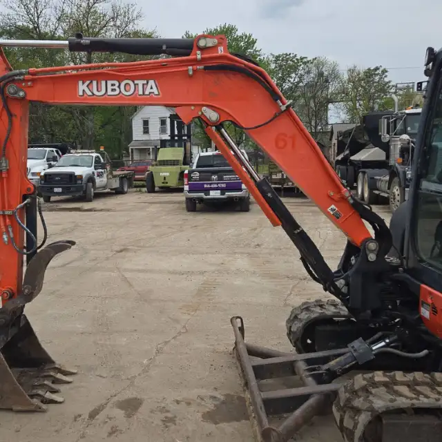 2014 Kubota KX040–4 mini excavator - Image 9