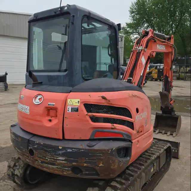 2014 Kubota KX040–4 mini excavator - Image 43