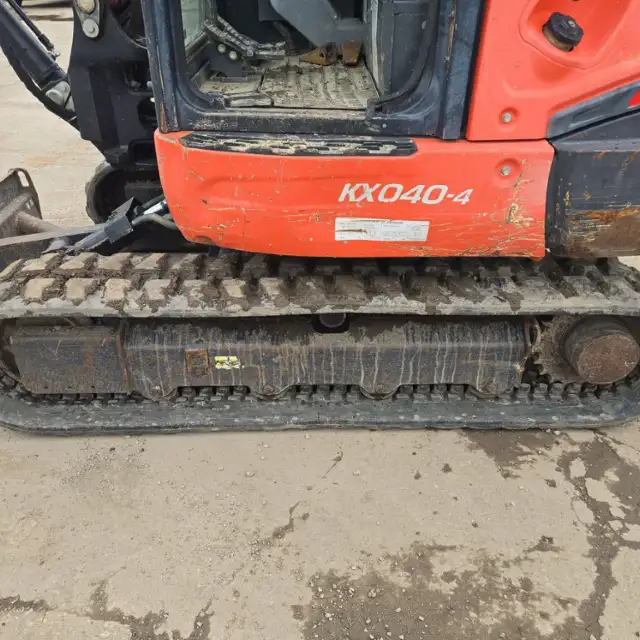 2014 Kubota KX040–4 mini excavator - Image 76