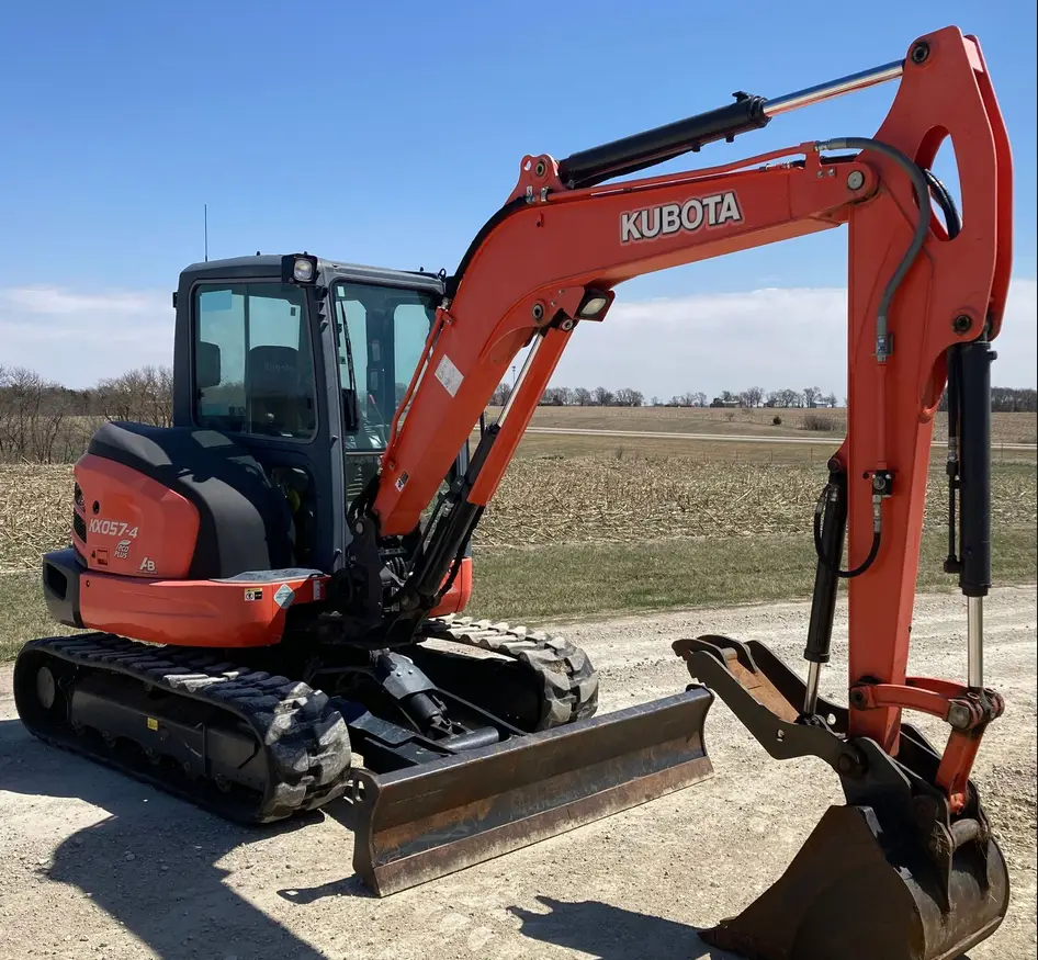 2016 Kubota KX057-4 mini excavator - Image 3