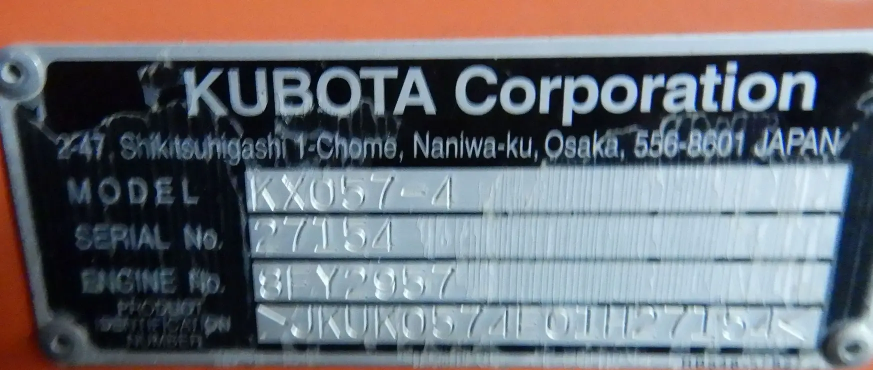 2016 Kubota KX057-4 mini excavator - Image 77