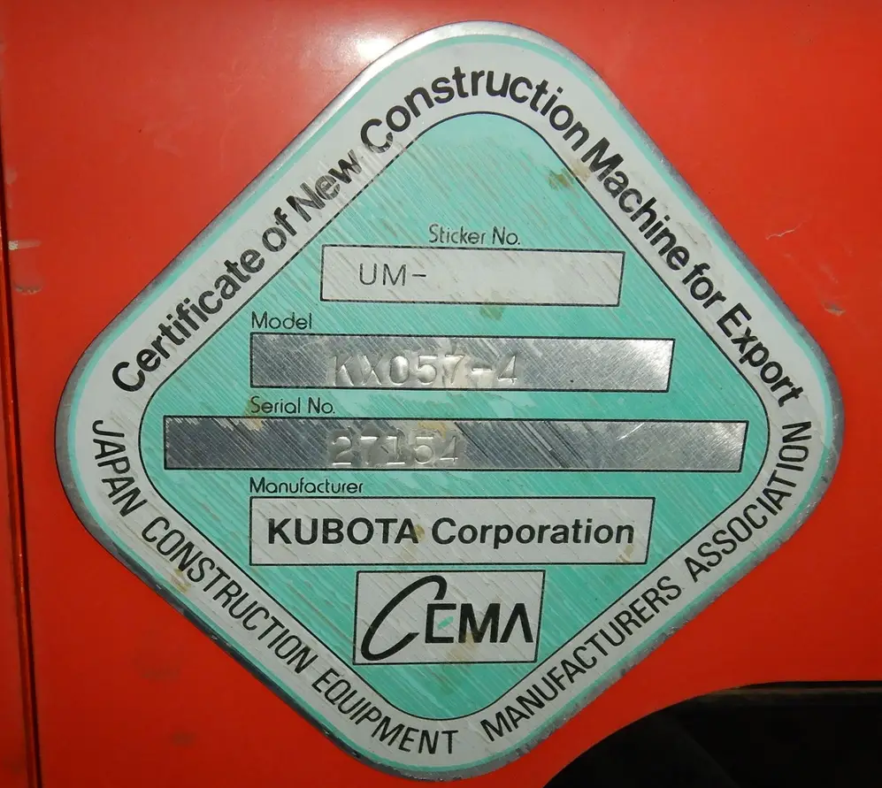 2016 Kubota KX057-4 mini excavator - Image 79