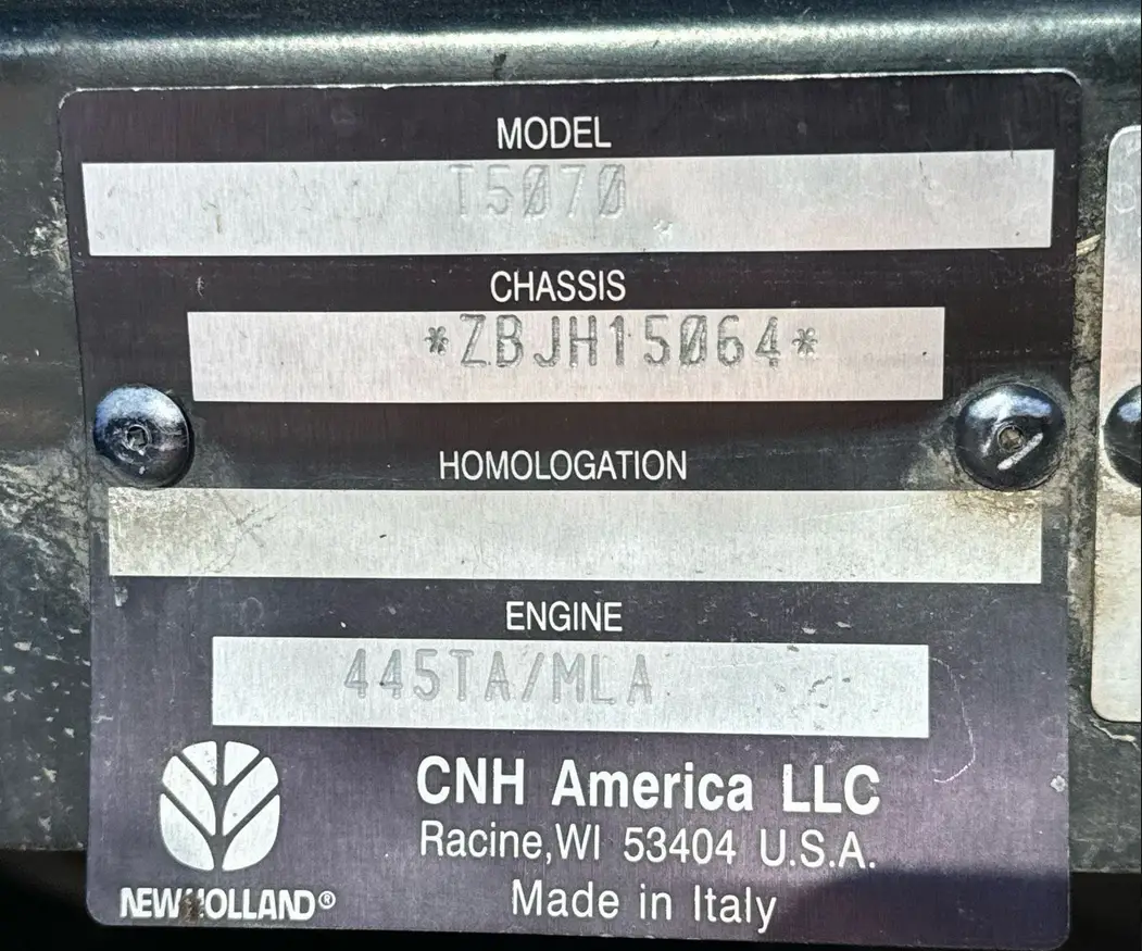 2012 New Holland T-5070 MFWD tractor - Image 54