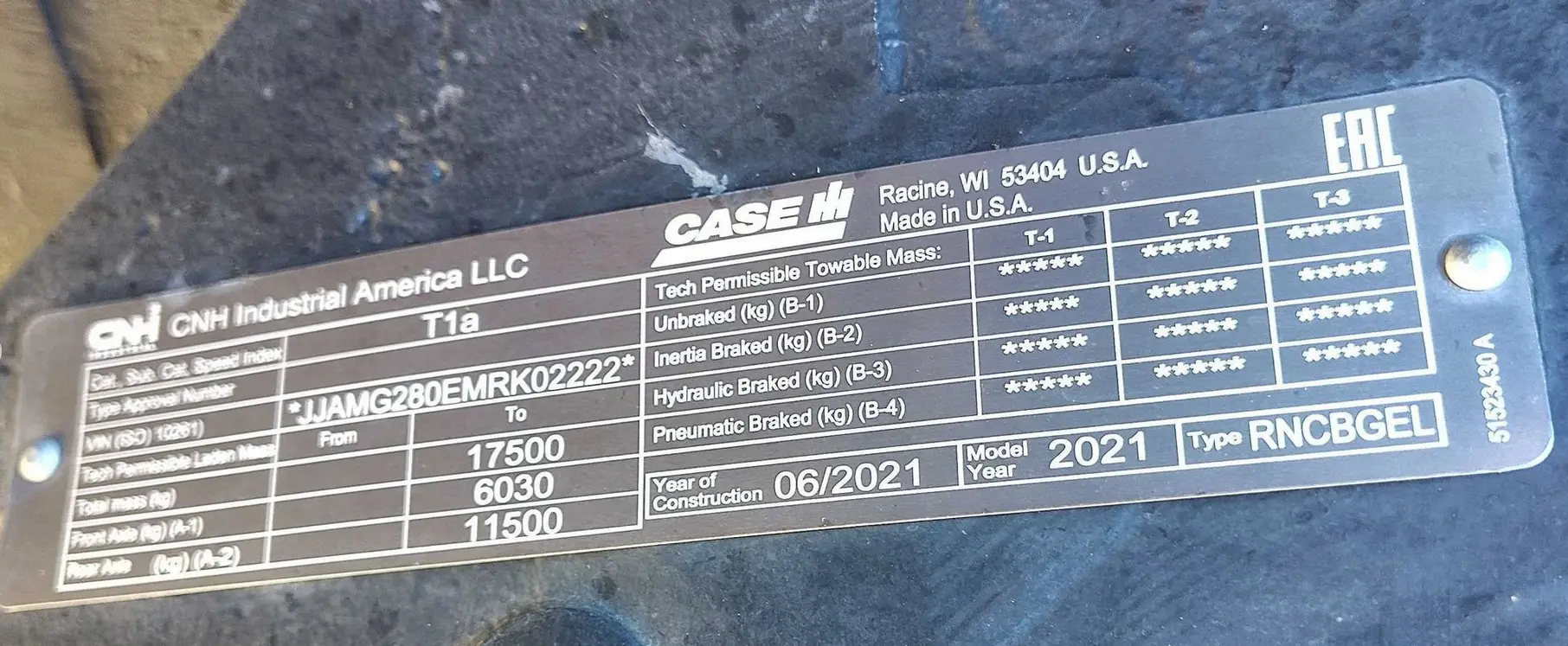 2021 Case IH Magnum 280 AFS Connect MFWD Tractor For Sale | Low Hours | Live Auction