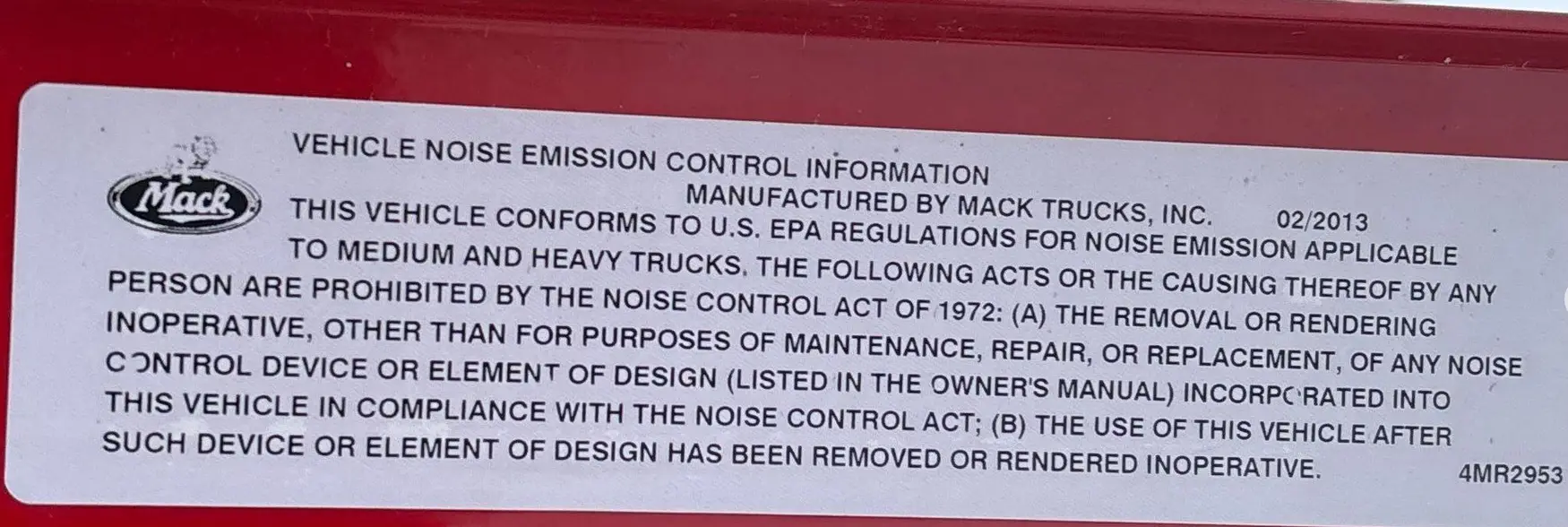 2014 Mack Titan TD713 semi truck - Image 103