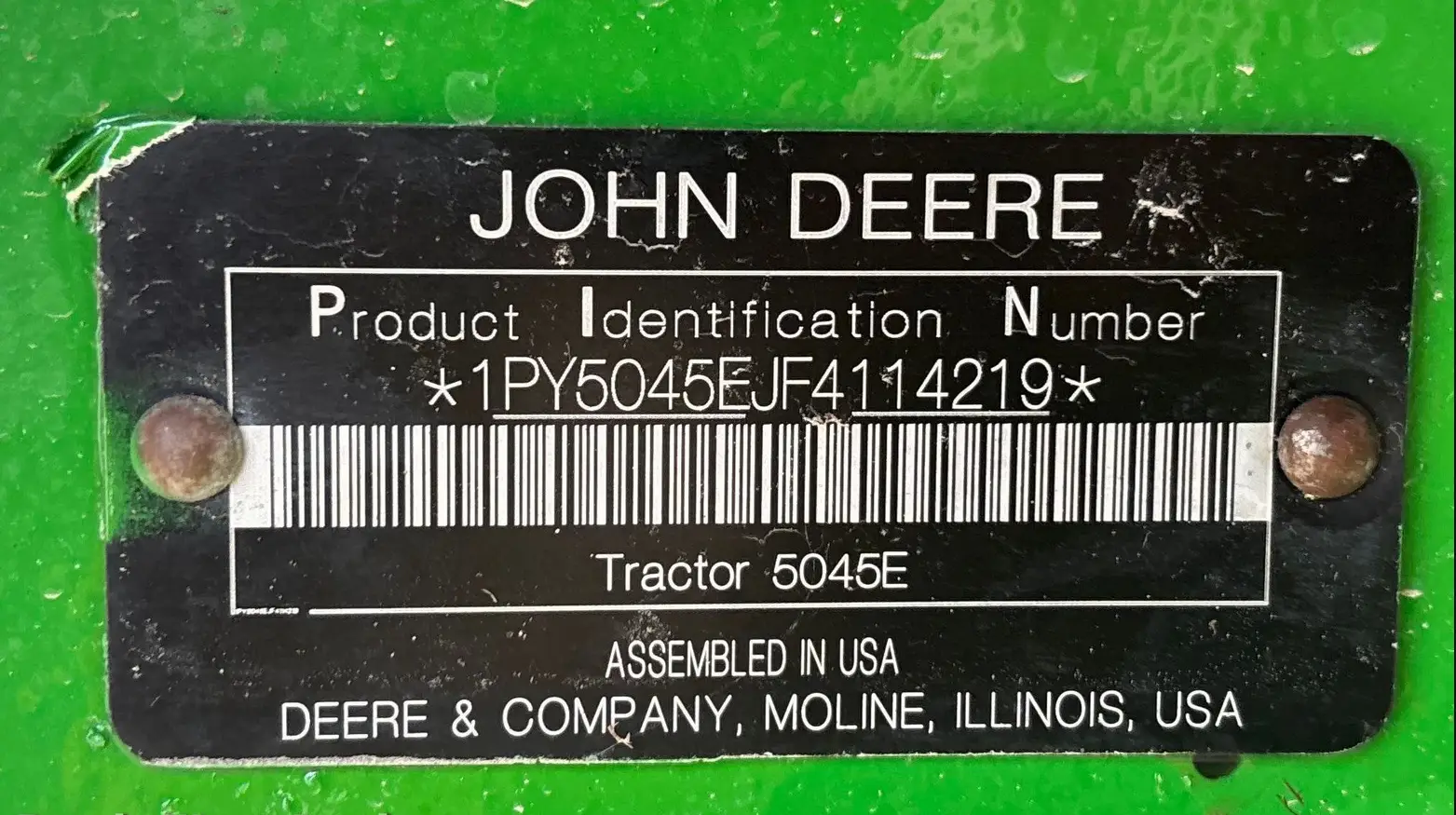 2015 John Deere 5045E MFWD Tractor For Sale | Low Hours | Live Auction