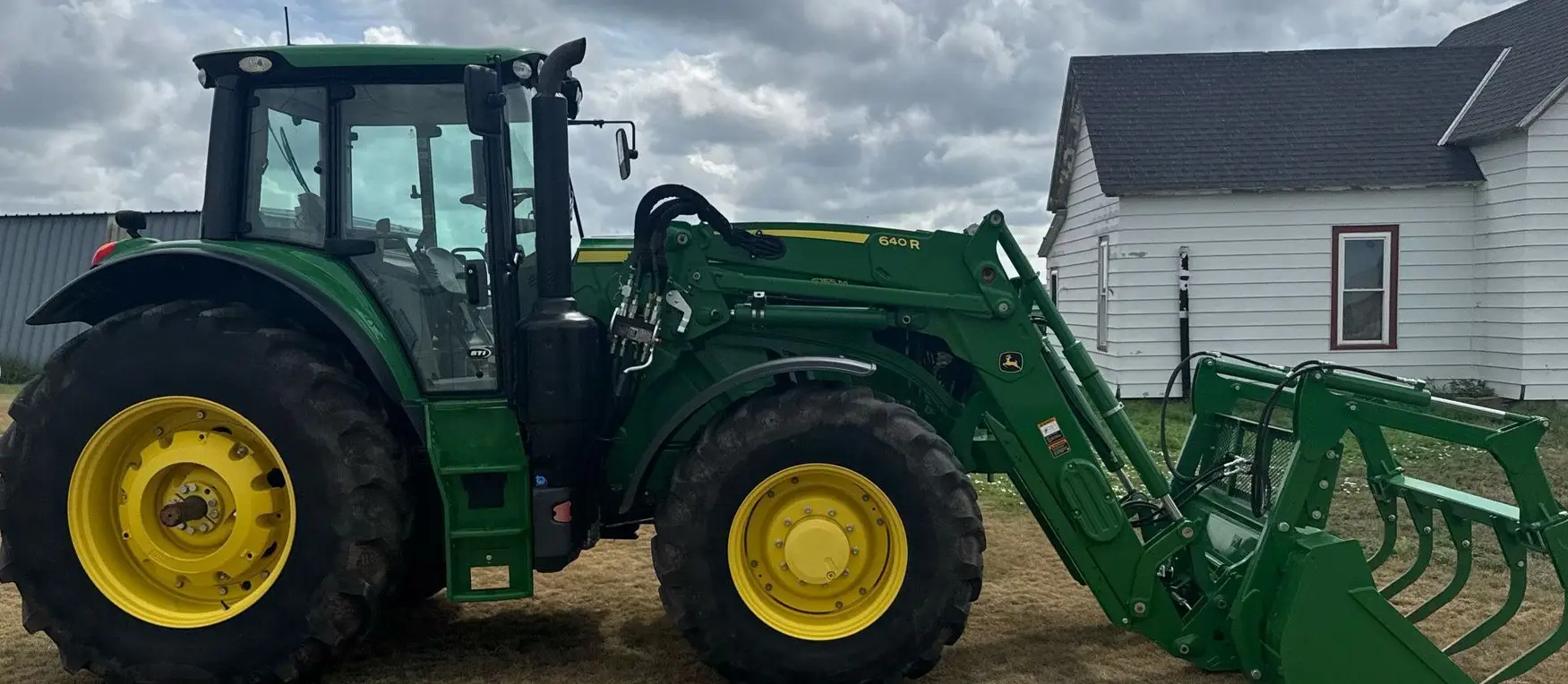 2021 John Deere 6155M MFWD Tractor For Sale | Low Hours | Live Auction