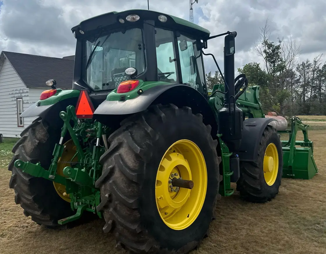 2021 John Deere 6155M MFWD Tractor For Sale | Low Hours | Live Auction