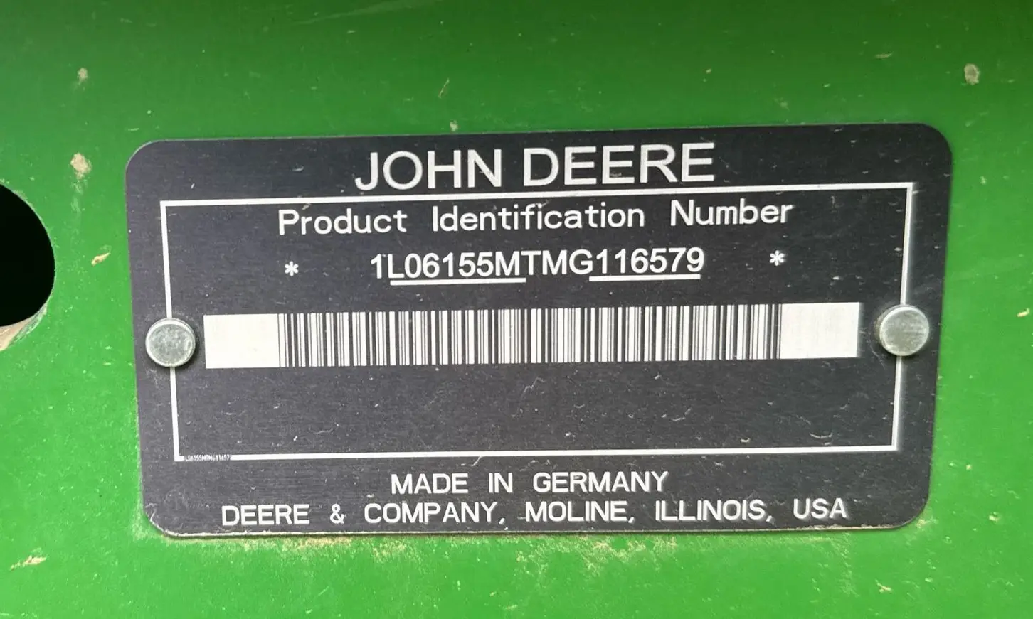 2021 John Deere 6155M MFWD Tractor For Sale | Low Hours | Live Auction