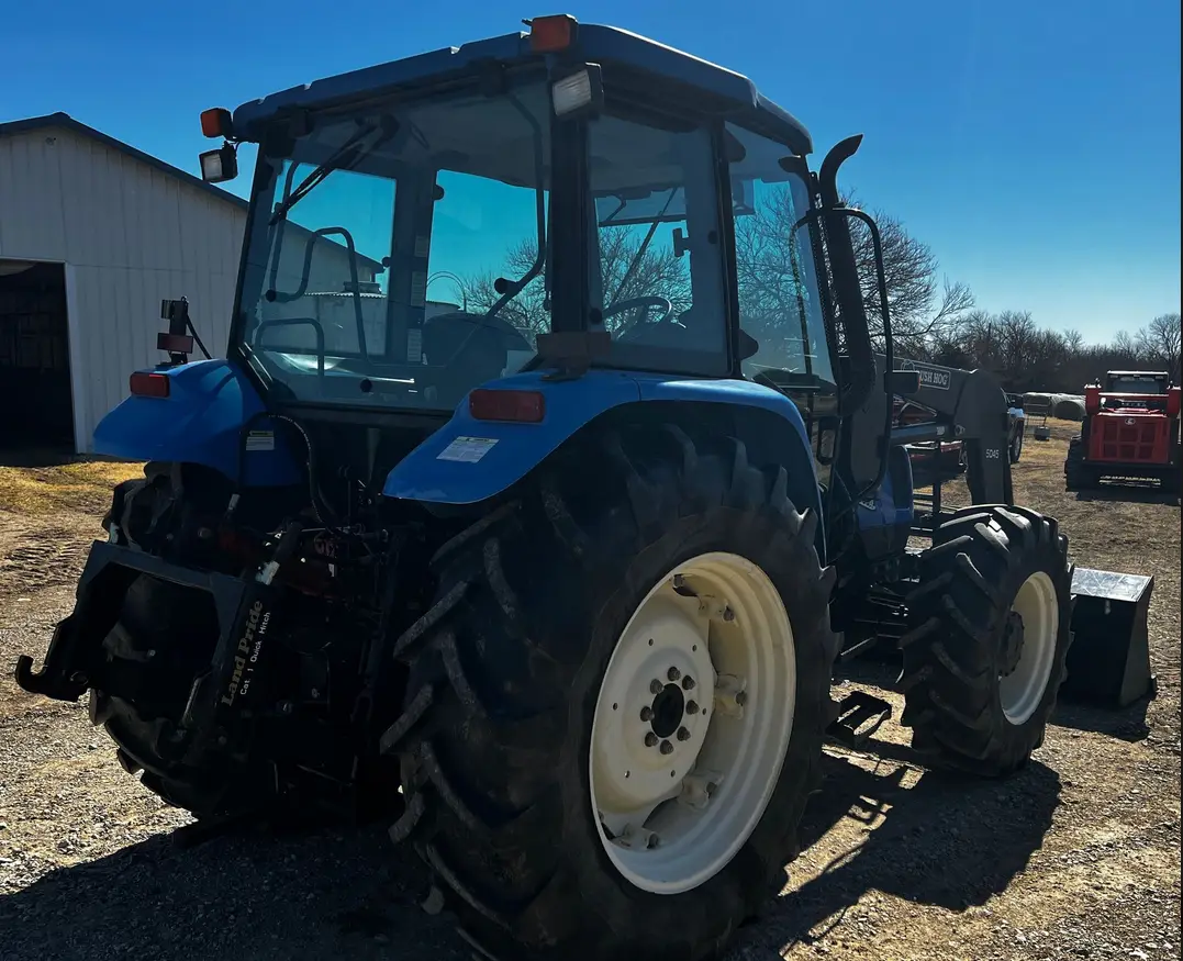 2007 New Holland TL100A MFWD Tractor For Sale | Low Hours | Live Auction