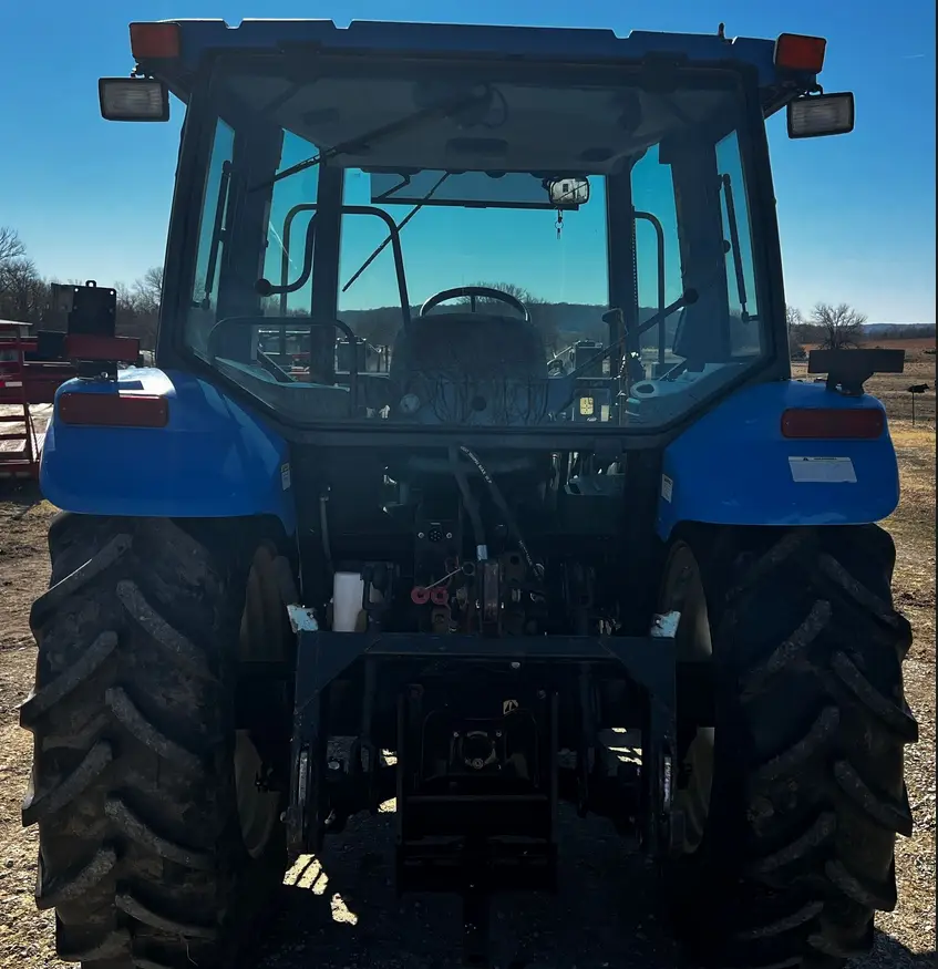 2007 New Holland TL100A MFWD Tractor For Sale | Low Hours | Live Auction