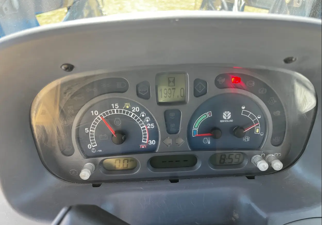 2007 New Holland TL100A MFWD Tractor For Sale | Low Hours | Live Auction