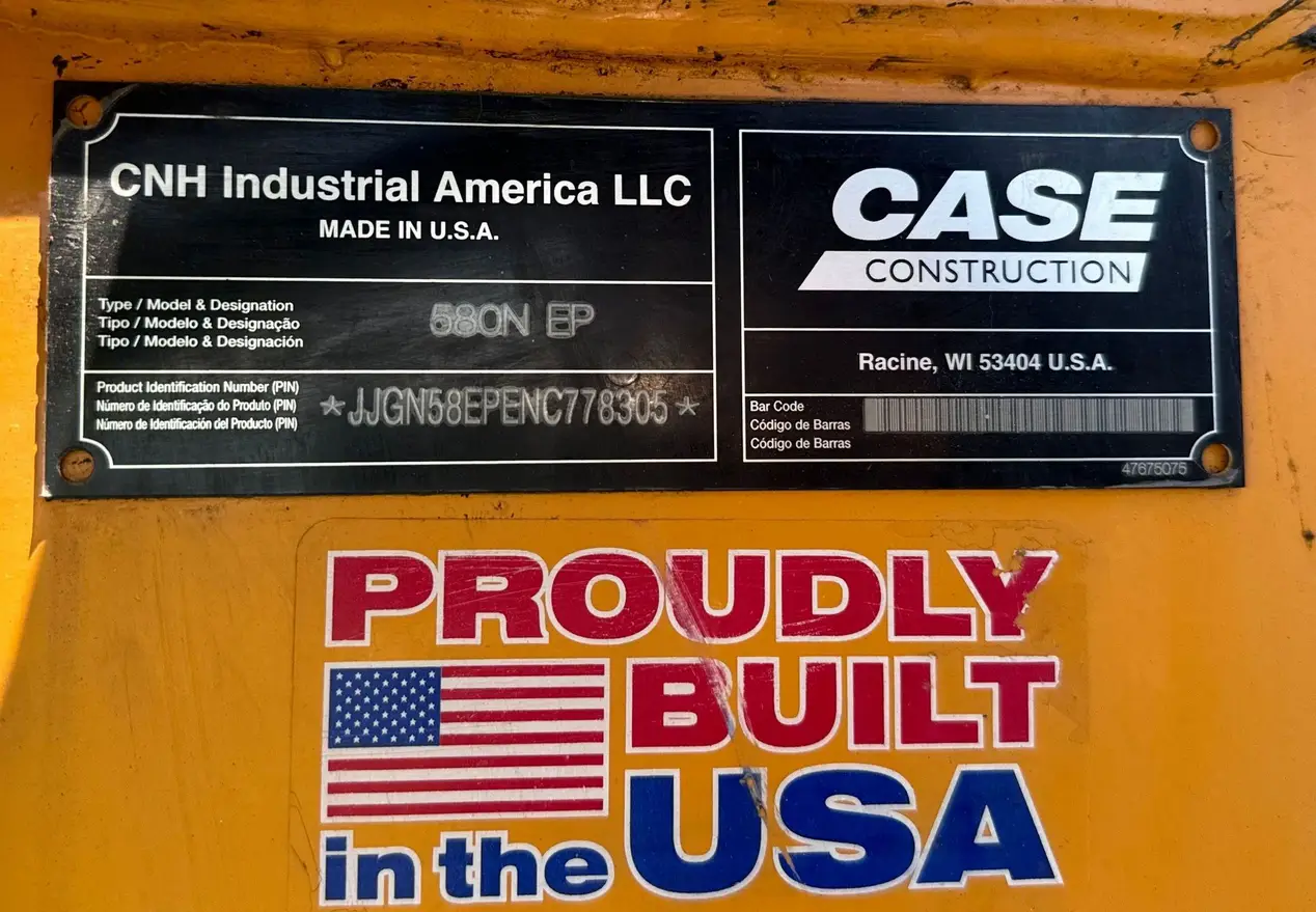 2022 Case 580N EP Backhoe For Sale | Low Hours | Live Auction