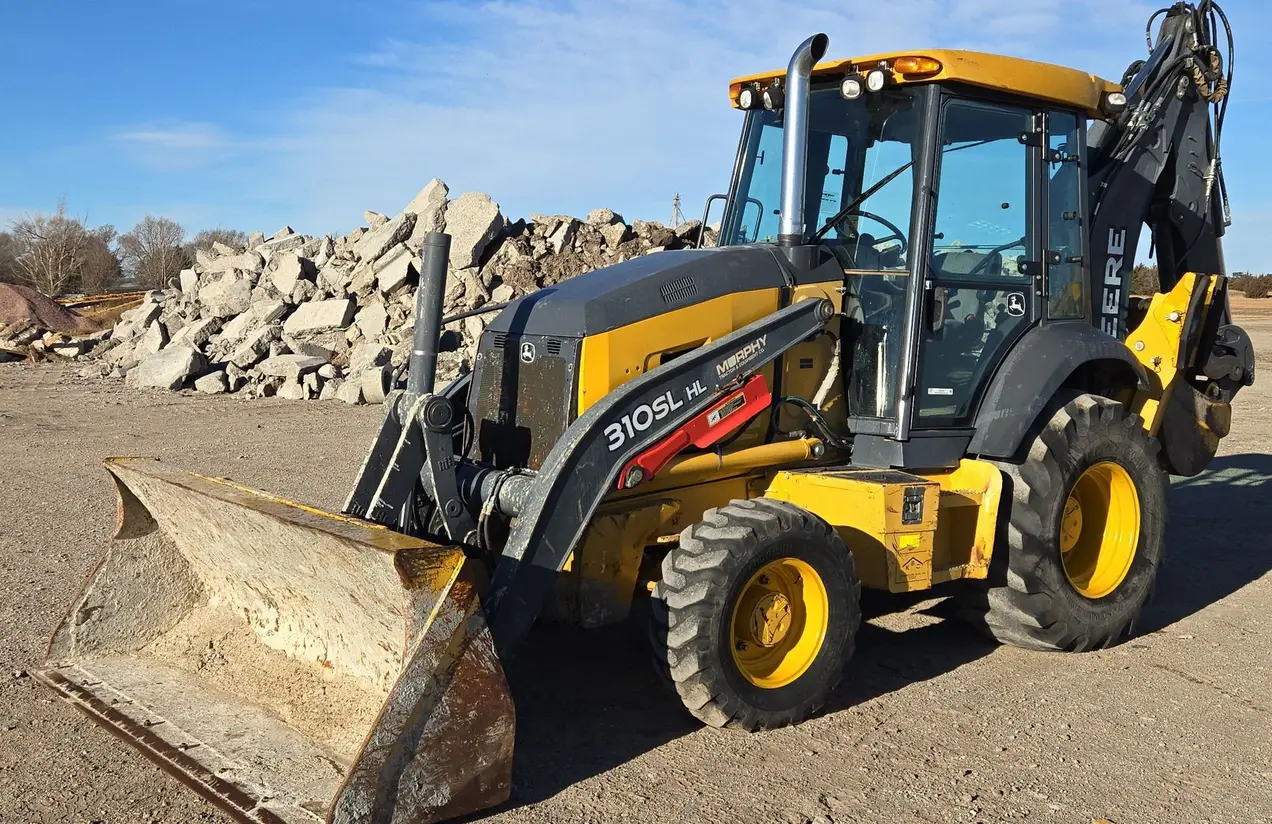 2015 John Deere 310SL HL Backhoe For Sale | Low Hours | Live Auction