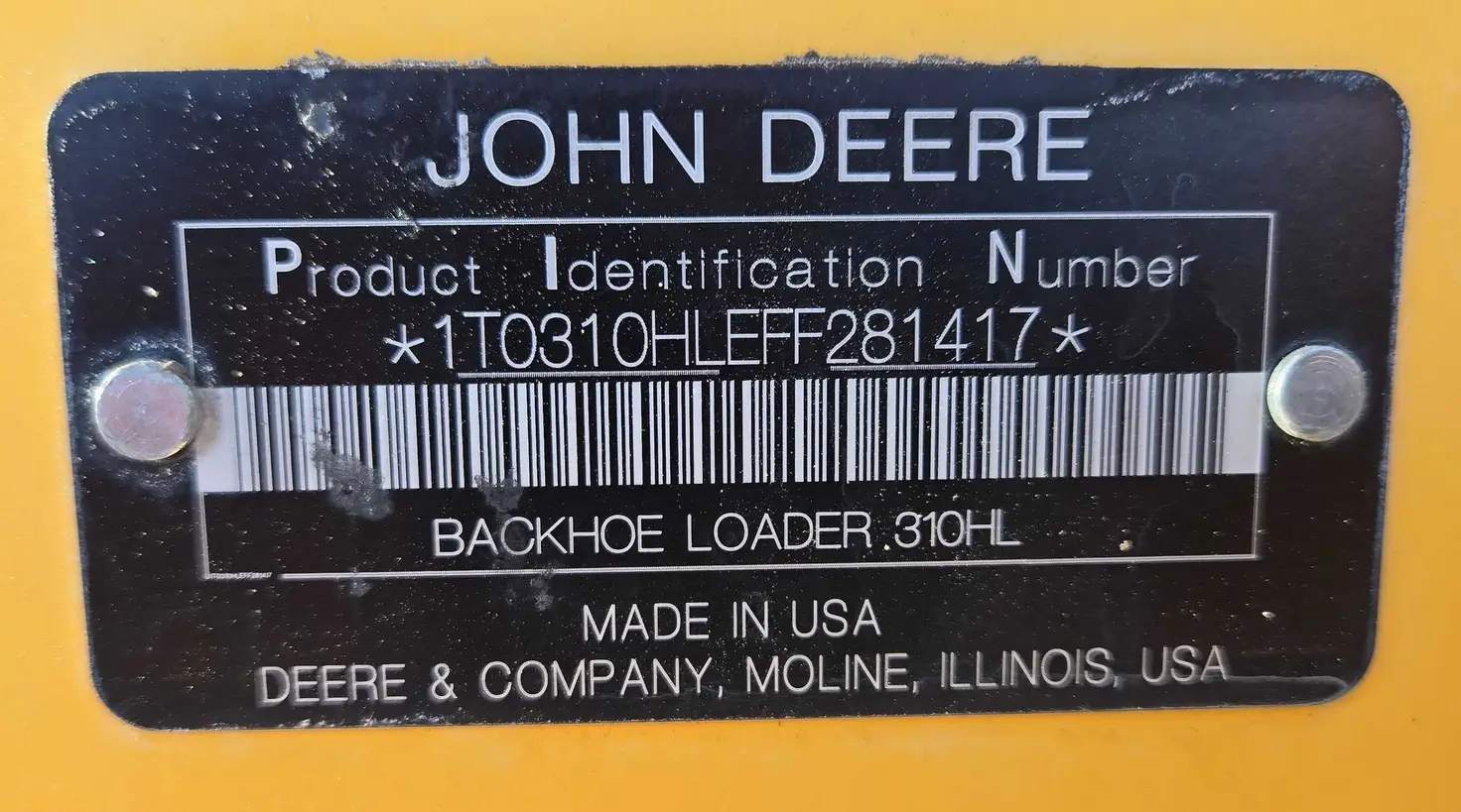 2015 John Deere 310SL HL Backhoe For Sale | Low Hours | Live Auction
