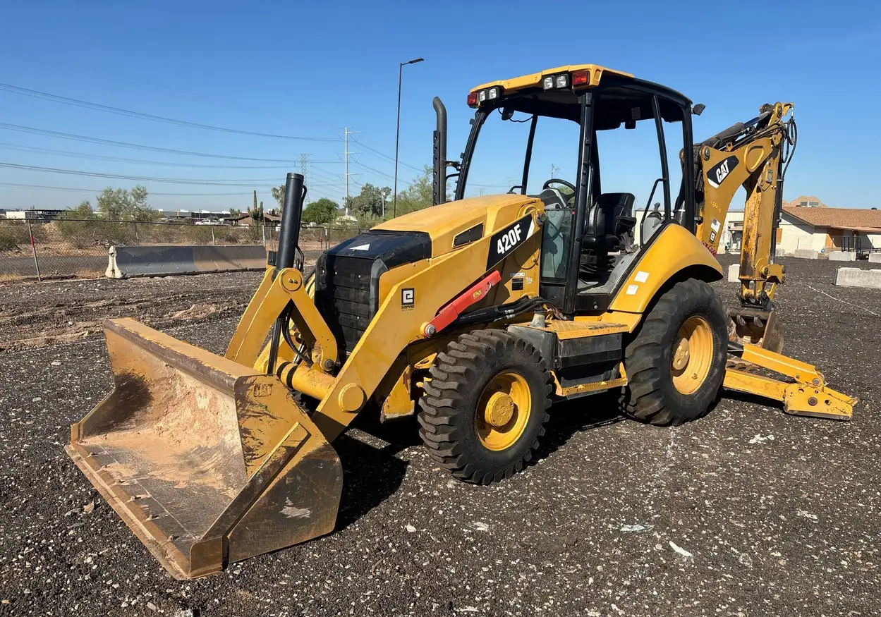 2014 Caterpillar 420F Backhoe For Sale | Low Hours | Live Auction