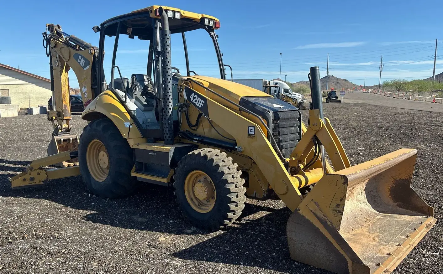 2014 Caterpillar 420F Backhoe For Sale | Low Hours | Live Auction