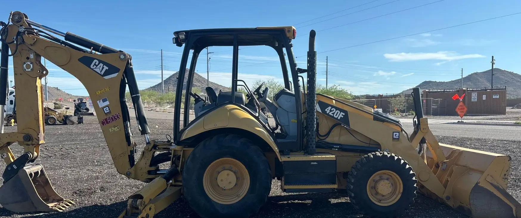 2014 Caterpillar 420F Backhoe For Sale | Low Hours | Live Auction