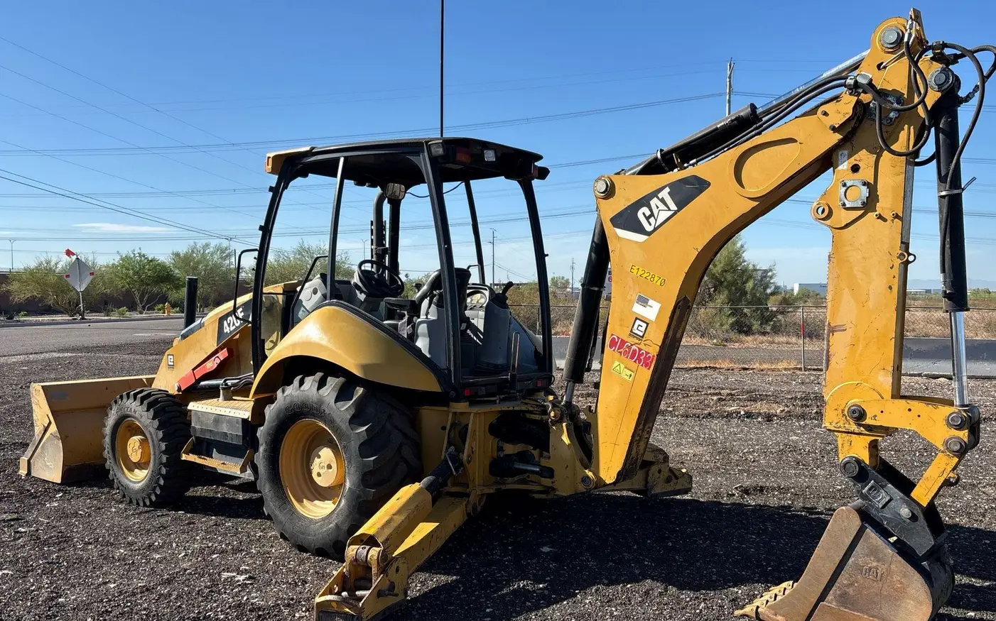 2014 Caterpillar 420F Backhoe For Sale | Low Hours | Live Auction