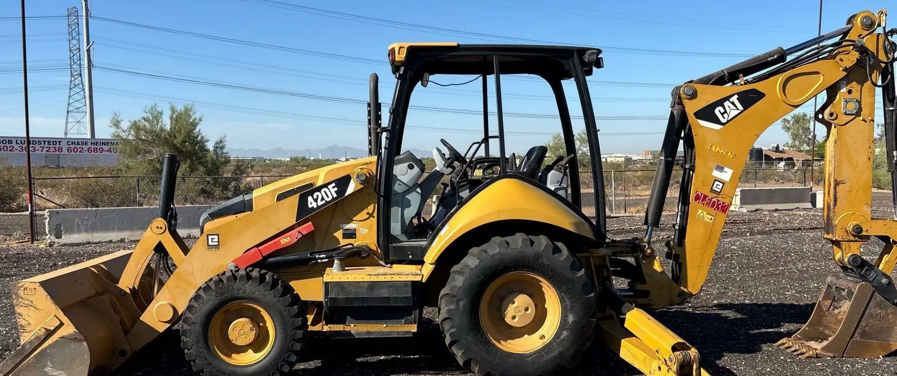 2014 Caterpillar 420F Backhoe For Sale | Low Hours | Live Auction