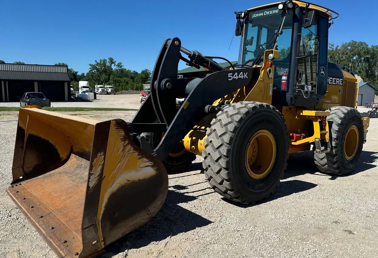 2015 John Deere 544K wheel loader For Sale | Low Hours | Live Auction