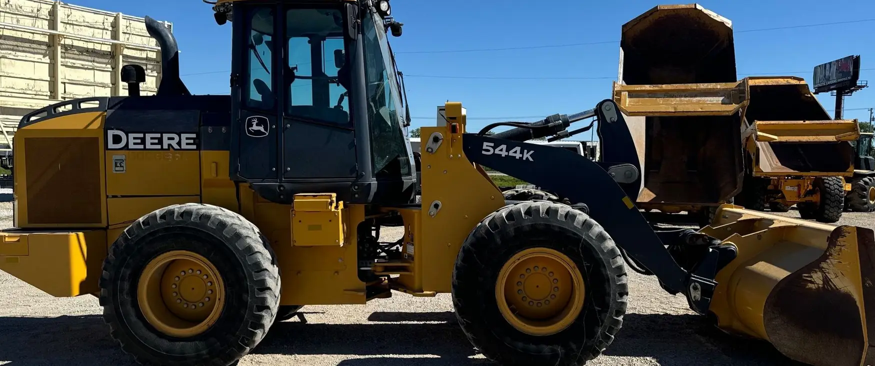 2015 John Deere 544K wheel loader For Sale | Low Hours | Live Auction