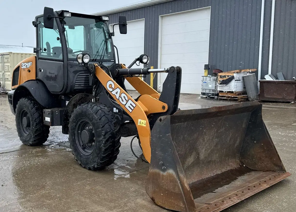 2017 Case 321F wheel loader For Sale | Low Hours | Live Auction