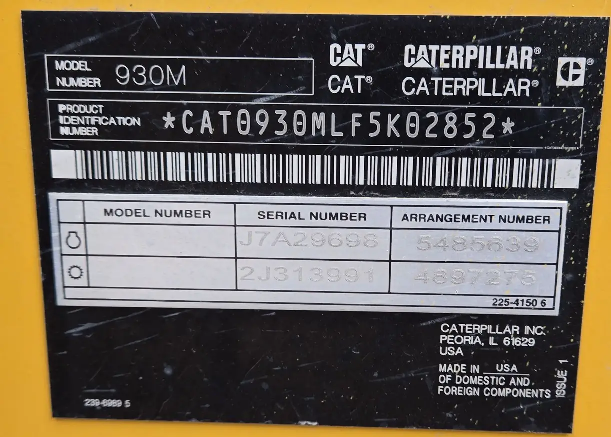 2023 Caterpillar 930M wheel loader For Sale | Low Hours | Live Auction