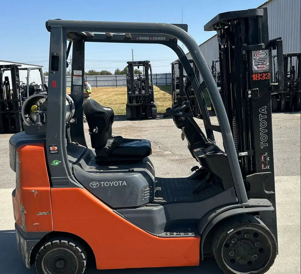 2018 Toyota 8FGCU25 Forklift For Sale | Low Hours | Live Auction