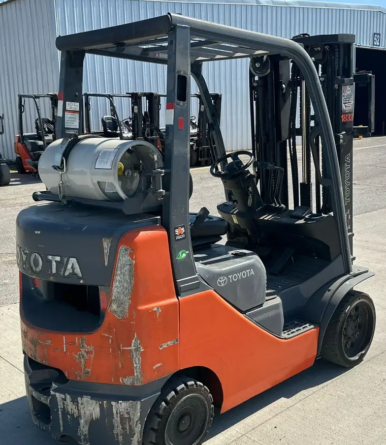 2018 Toyota 8FGCU25 Forklift For Sale | Low Hours | Live Auction