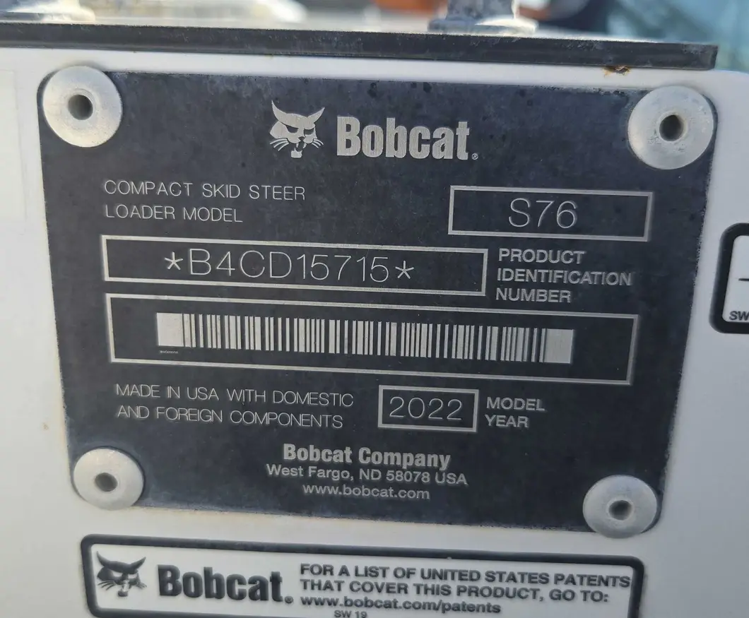 2022 Bobcat S76 skid steer loader For Sale | Low Hours | Live Auction