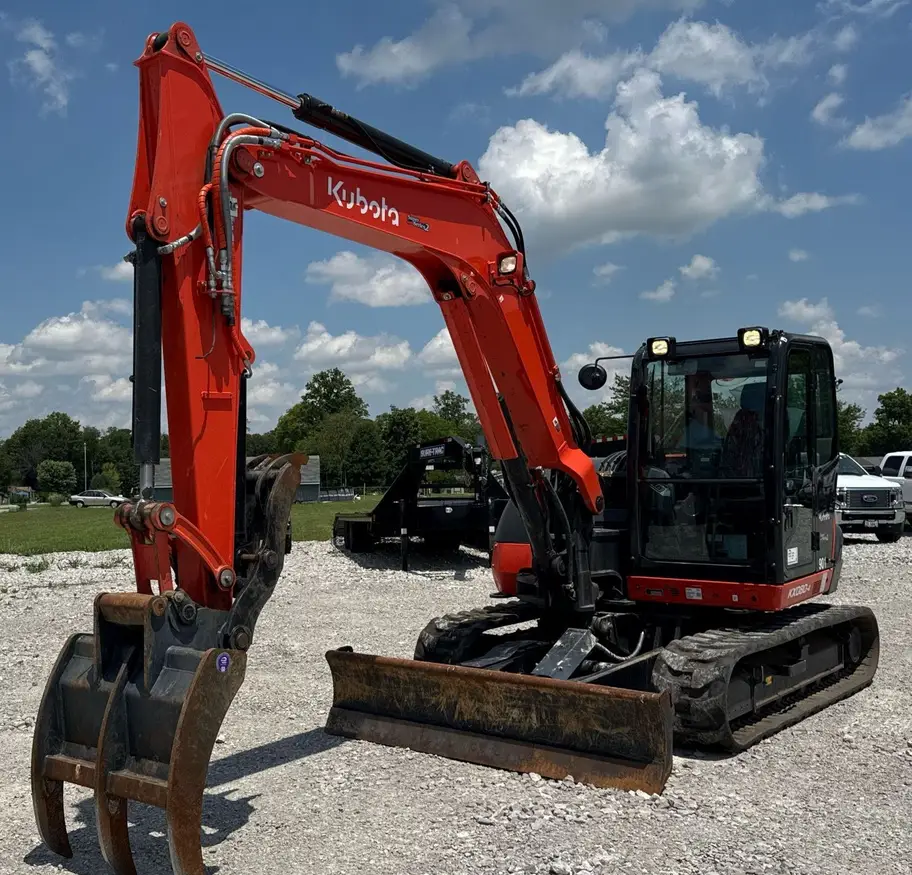 2022 Kubota KX080-4 Super Series 2 Mini Excavator For Sale | Low Hours | Live Auction
