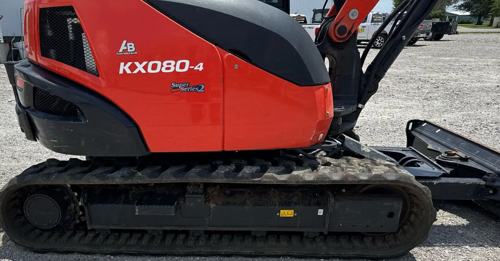 2022 Kubota KX080-4 Super Series 2 Mini Excavator For Sale | Low Hours | Live Auction