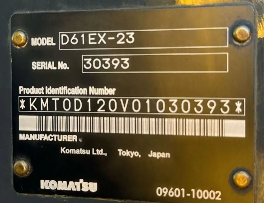 2014 Komatsu D61 Dozer For Sale | Low Hours | Live Auction