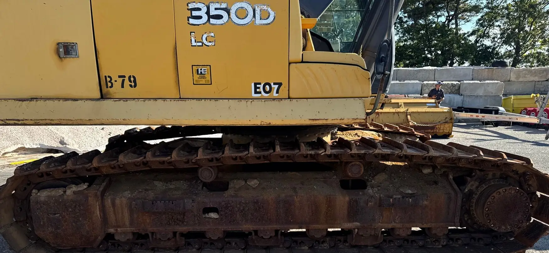2007 John Deere 350D LC Excavator For Sale | Low Hours | Live Auction