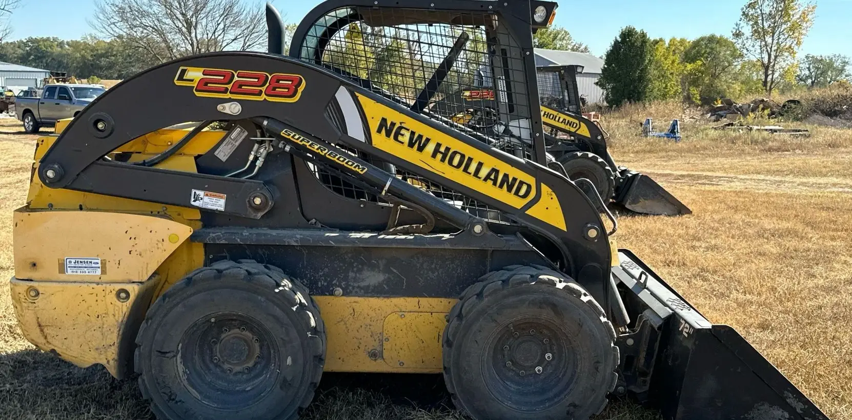 2019 New Holland L228 skid steer loader