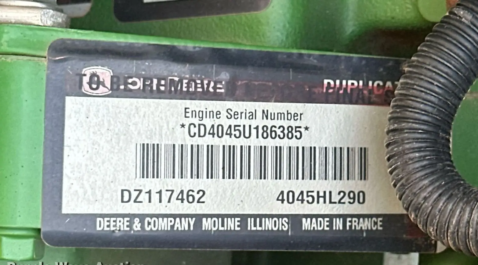 2021 John Deere 6110M MFWD tractor