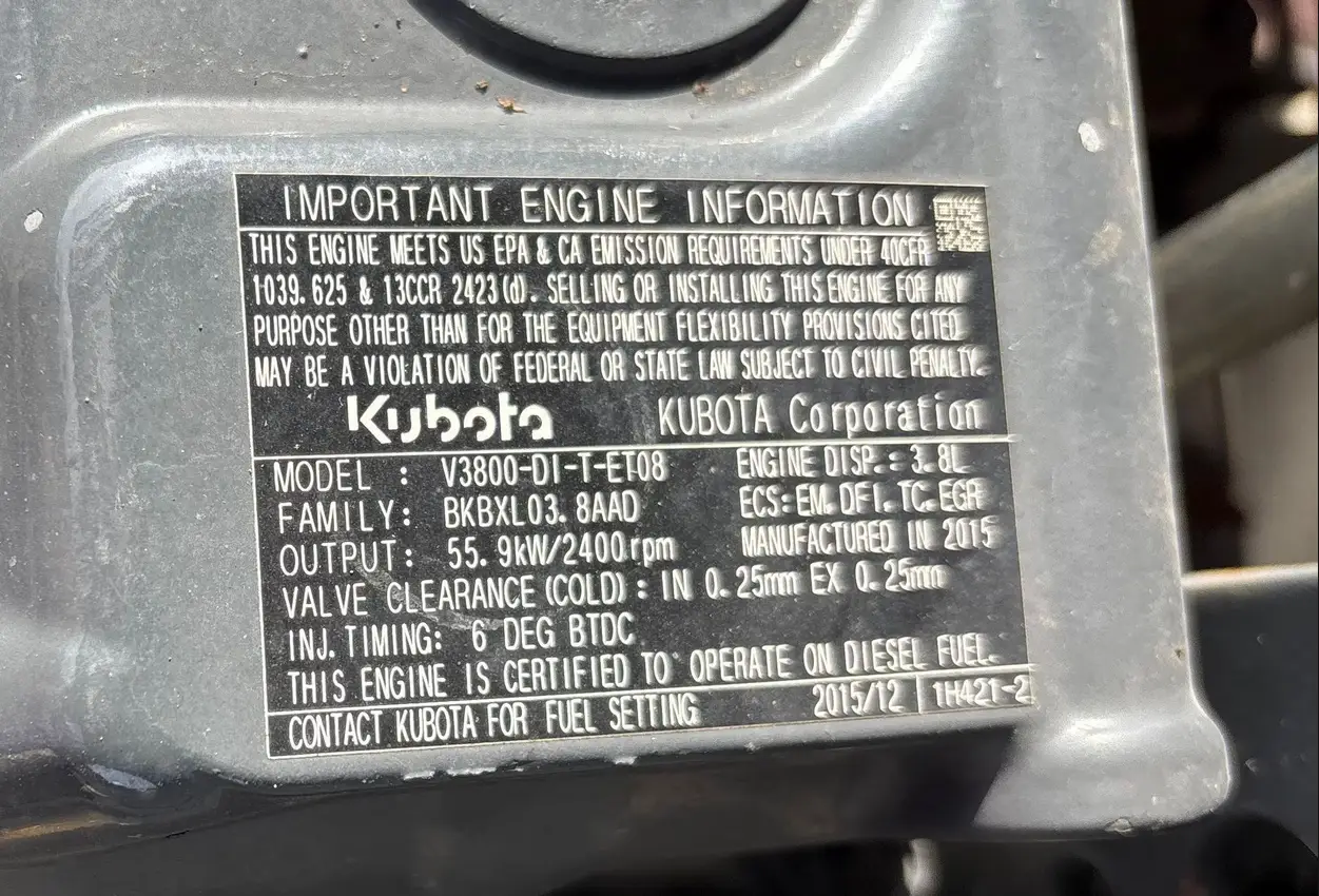 2016 Bobcat V417 telehandler