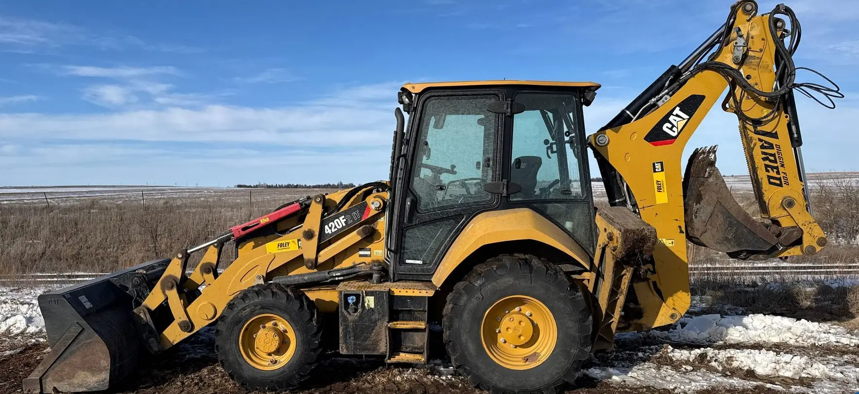 2017 Caterpillar 420F2 IT backhoe