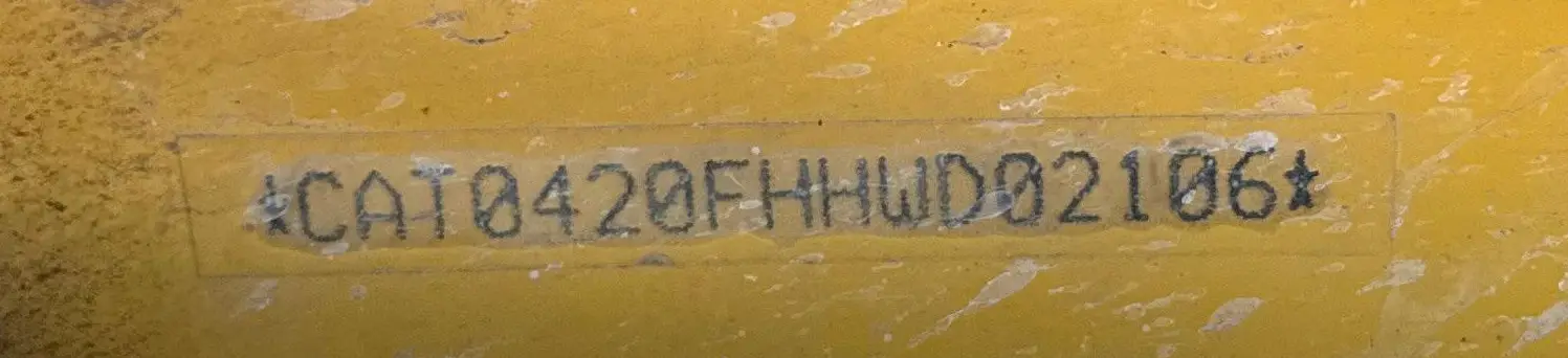 2017 Caterpillar 420F2 IT backhoe